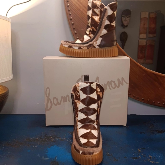 Sam Edelman Pony Hair Boots - Picture 3 of 8